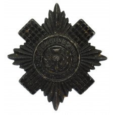 Scots Guards Black Anodised (Staybrite) Cap Badge