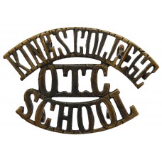 King's College O.T.C. (KING'S COLLEGE O.T.C./SCHOOL) Shoulder Title