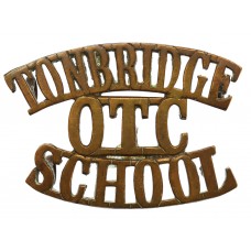 Tonbridge School O.T.C. (TONBRIDGE/O.T.C./SCHOOL) Shoulder Title