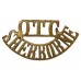 Sherborne College O.T.C. (O.T.C./SHERBORNE) Shoulder Title