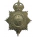 Bristol Constabulary White Metal Helmet Plate - King's Crown (E 37)