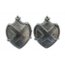 Pair of St. Albans City Police Collar Badges