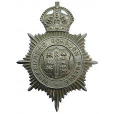 Birkenhead Borough Police Helmet Plate - King's Crown