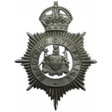 Bradford City Police Helmet Plate - King's Crown