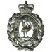 Liverpool City Police Wreath Helmet Plate - Queen's Crown