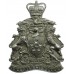 Leicester City Police Helmet Plate - Queen's Crown