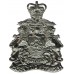 Leicester City Police Helmet Plate - Queen's Crown