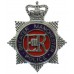 Greater Manchester Police Senior Officer's Enamelled Cap Badge - Queen's Crown