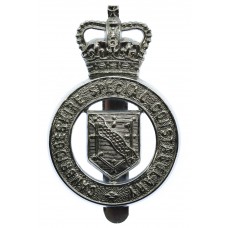 Cambridgeshire Special Constabulary Cap Badge - Queen's Crown