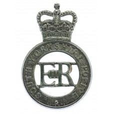 South Yorkshire Police Cap Badge - Queen's Crown