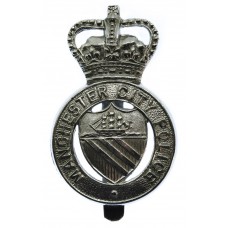 Manchester City Police Cap Badge - Queen's Crown