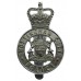 Nottingham City Police Cap Badge - Queen's Crown