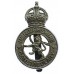 Denbighshire Constabulary Cap Badge - King's Crown