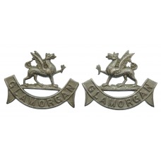 Pair of Glamorgan Constabulary Collar Badges