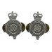 Pair of North Yorkshire Police Collar Badges - Queen's Crown