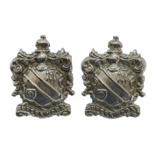 Pair of County Borough of Bolton Police Collar Badges