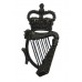 Royal Ulster Constabulary (R.U.C.) Cap Badge - Queen's Crown