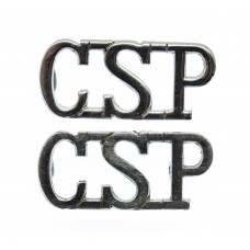 Pair of Central Scotland Police (C.S.P.) Shoulder Titles