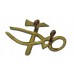 British Army Blacksmith / Artificer Brass Trade Badge