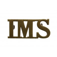 Indian Medical Service (I.M.S.) Shoulder Title