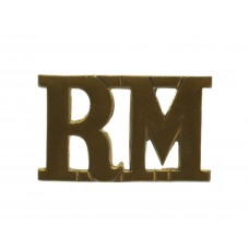 Royal Marines (RM) Brass Shoulder Title