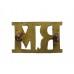 Royal Marines (RM) Brass Shoulder Title