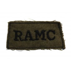 Royal Army Medical Corps (R.A.M.C.) Cloth Slip On Shoulder Title