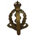 Royal Army Medical Corps (R.A.M.C.) Brass Cap Badge - King's Crown