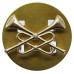 British Army Trumpeter Anodised (Staybrite) Arm Badge