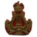 British Army Bandmaster's Musician Brass Arm Badge - Queen's Crown