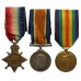 WW1 1914-15 Star, British War Medal, Victory Medal and Memorial Plaque - Cpl.  J.W.D. Bickerdyke, Royal Field Artillery - K.I.A. 29/7/17
