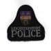 Leicestershire Police Cloth Pullover Patch Badge