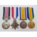 WW1 Military Medal & Bar, 1914-15 Star, British War Medal & Victory Medal Group - Cpl. J. Elson, 24th (2nd Sportsmans) Bn. Royal Fusiliers