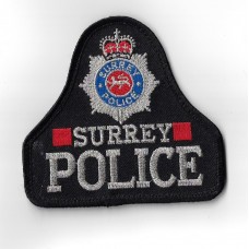 Surrey Police Cloth Pullover Patch Badge