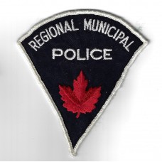 Canadian Regional Municipal Police Cloth Patch