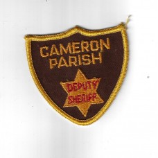 United States Cameron Parish Deputy Sheriff Cloth Patch