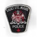 Canadian Sault Ste. Marie Police Cloth Patch