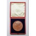 Large Bronze 1897 Queen Victoria Diamond Jubilee Medal Medallion in Fitted Box