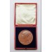 Large Bronze 1897 Queen Victoria Diamond Jubilee Medal Medallion in Fitted Box