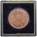 1902 King Edward VII & Queen Alexandra Coronation Medal In Fitted Box