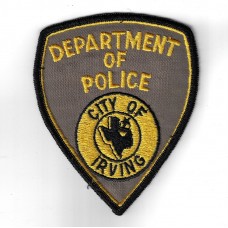 United States City of Irving Department of Police Cloth Patch