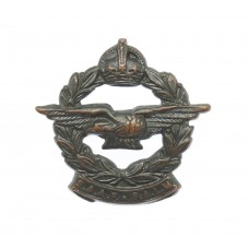 South African Air Force (S.A.A.F.) Officer's Collar Badge - King's Crown