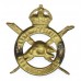 Canadian Corps of Military Staff Clerks Cap Badge - King's Crown