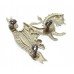 Victorian 7th Dragoon Guards Cap Badge