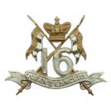 Victorian 16th Queen's Lancers Cap Badge