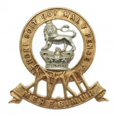 Victorian 15th King's Hussars Cap Badge