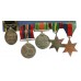 WW2 Japanese Prisoner of War Territorial Efficiency Medal Group of Five - Sigmn. R. Bradshaw, Royal Signals