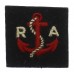 Royal Artillery Maritime Anti-Aircraft Artillery Cloth Formation Sign (2nd Pattern)