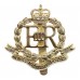 EIIR Royal Military Police (R.M.P.) Anodised (Staybrite) Cap Badge - Queen's Crown