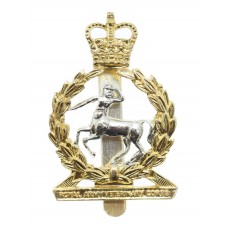 Royal Army Veterinary Corps (R.A.V.C.) Anodised (Staybrite) Cap B